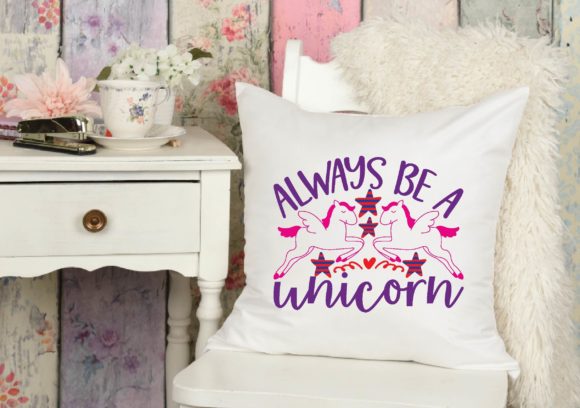 Always Be a Unicorn SVG: Graphics & Crafts Asset Review