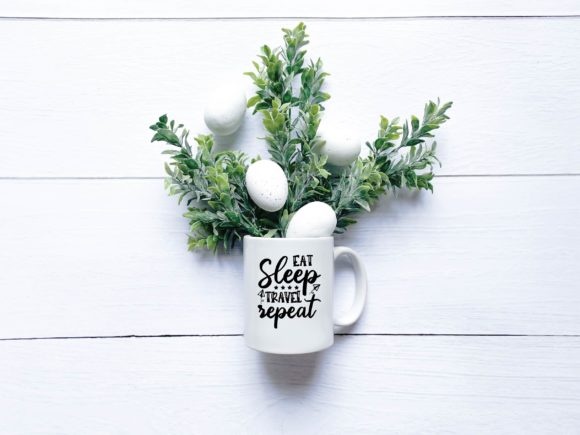 Eat Sleep Travel Repeat Graphics