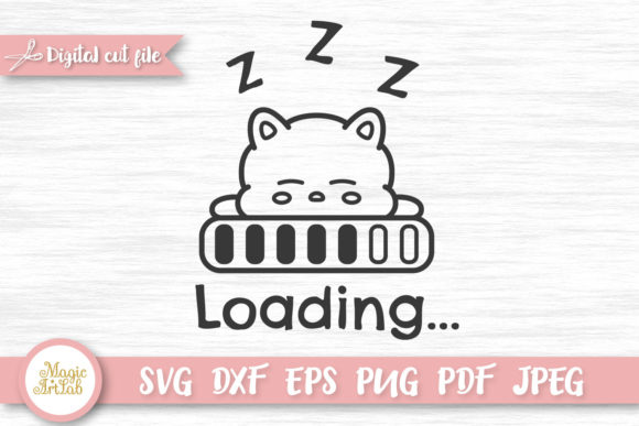Funny Cat SVG Graphics for Crafts and Blogs