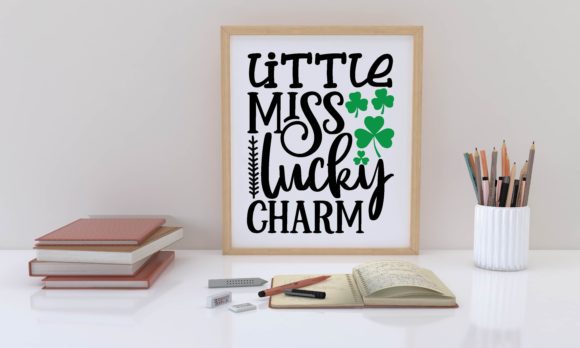 Little Miss Lucky Charm Svg