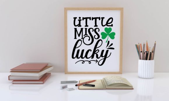 Little Miss Lucky Svg