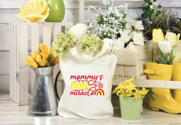 Mommy’s Little Miracle Svg Graphics for Crafts