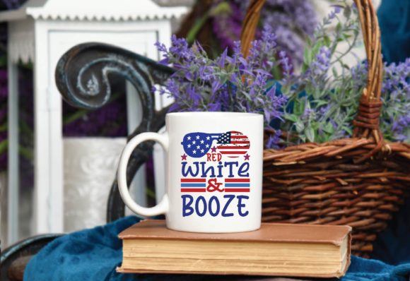 Red White Booze Svg Graphics for Crafts