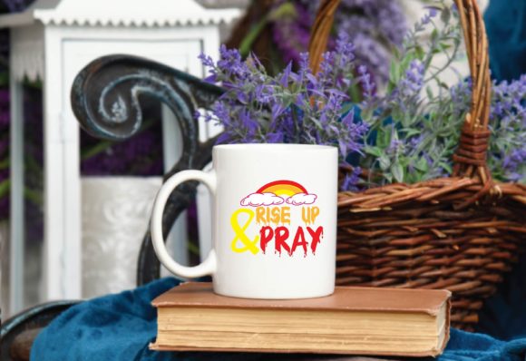 Rise Up Pray Svg Graphics for Local Branding