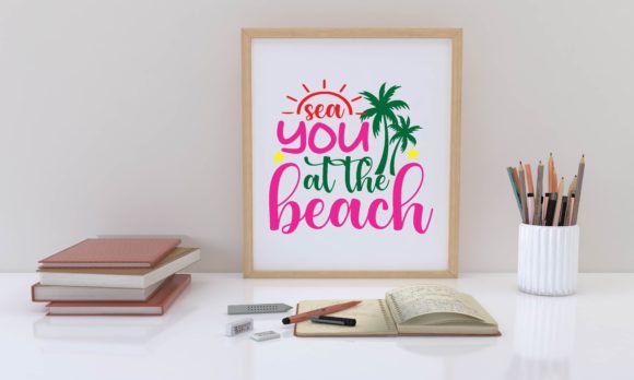 Sea You at the Beach SVG: Graphics & Crafts Asset Review
