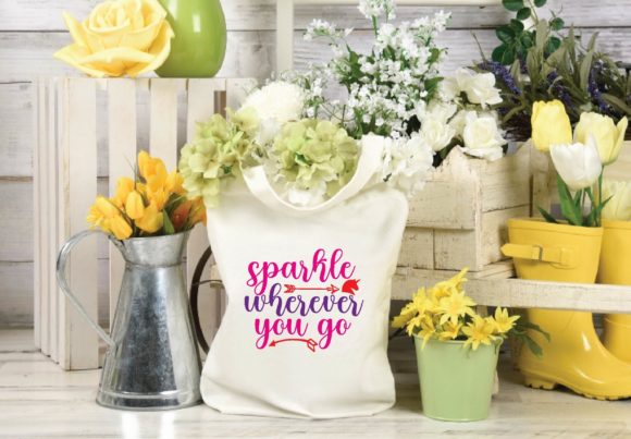 Sparkle Wherever You Go SVG: Graphics for Crafts & Creative Sellers