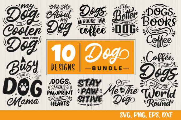SVG Bundle 10 Design Funny Graphics for Crafts