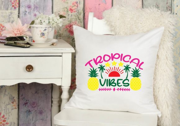 Tropical Vibes SVG: Graphics for Crafts & Brand Campaigns